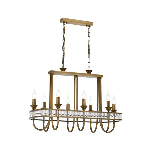 Mercer41 Demps 8 Light Candle Style LED Chandelier Wayfair Co Uk